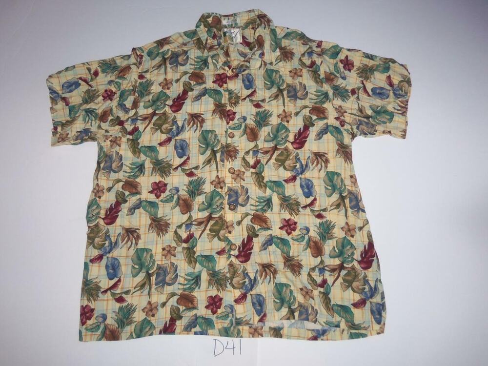 Ron Chereskin Hawaiian Shirt Size XXL Floral Mens -0719D41